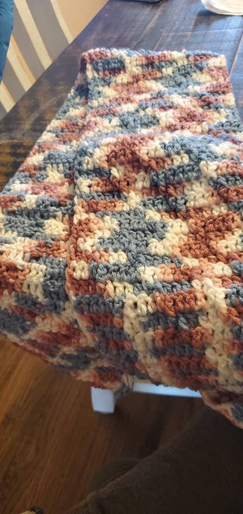 Crochet Pom-pom Beanie and Scarf Set