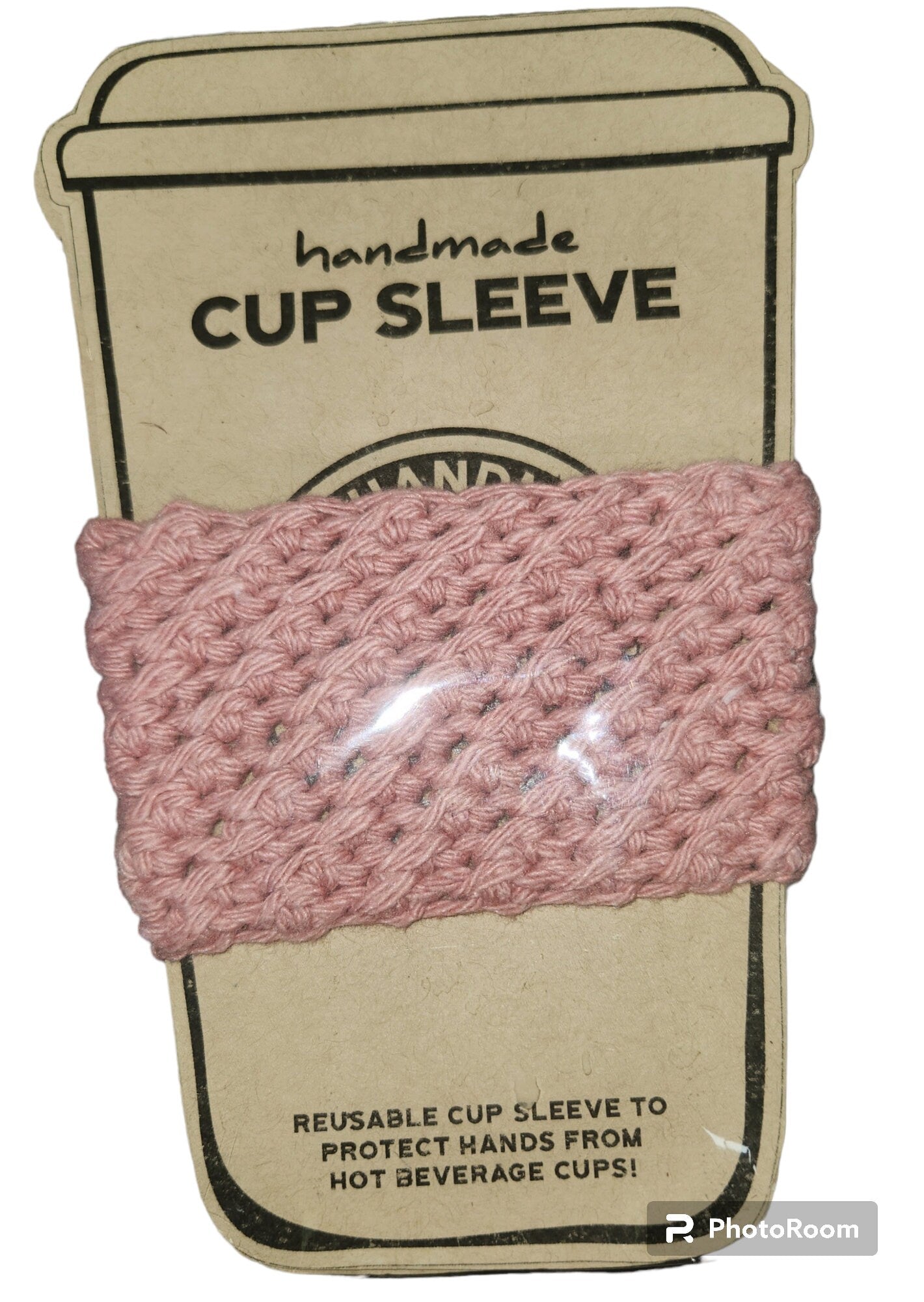 100% Cotton Handmade Crochet Coffee Koozies